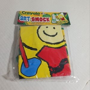 Crayola Kids Art Smock Vintage 1998